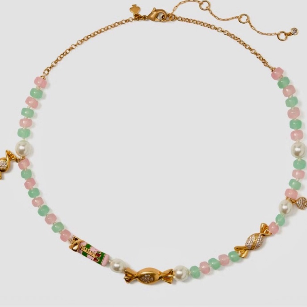 New Kate Spade Treat Yourself Candy Charm Necklace